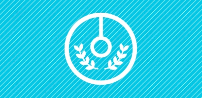 3M Littmann Learning Institute icon in white on a cyan background.
